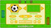 Pongoal Challenge: Menu