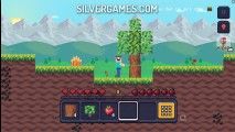 Mine 2D Survival Herobrine: Starting